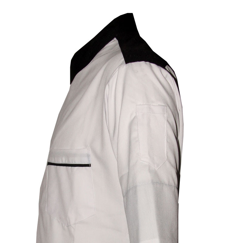 روپوش آشپزی مدل شف کد L0102 رنگ سفید روپوش آشپزی مدل شف کد L0102 رنگ سفید