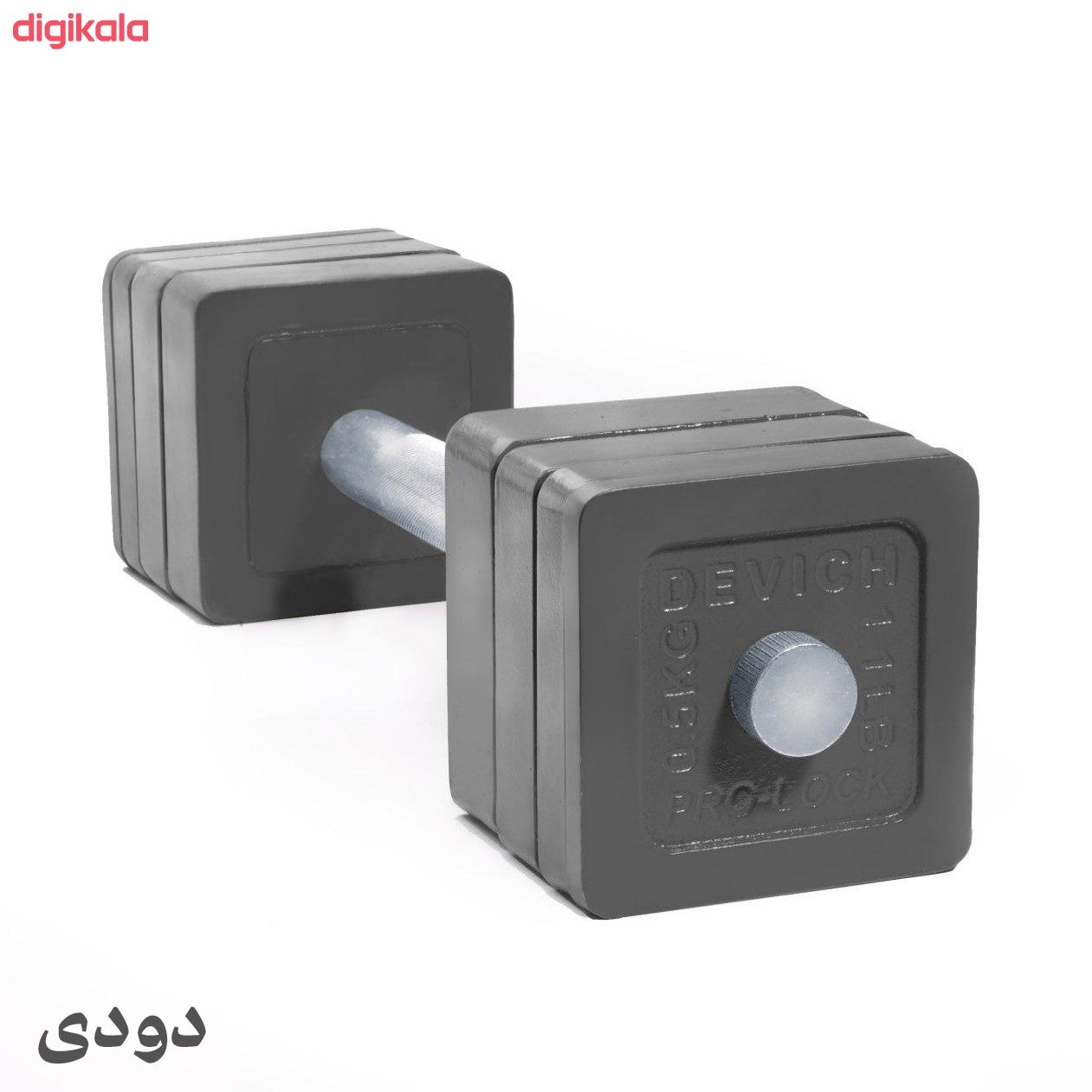 دمبل کد P98 وزن 10 کیلوگرمی بسته 2 عددی