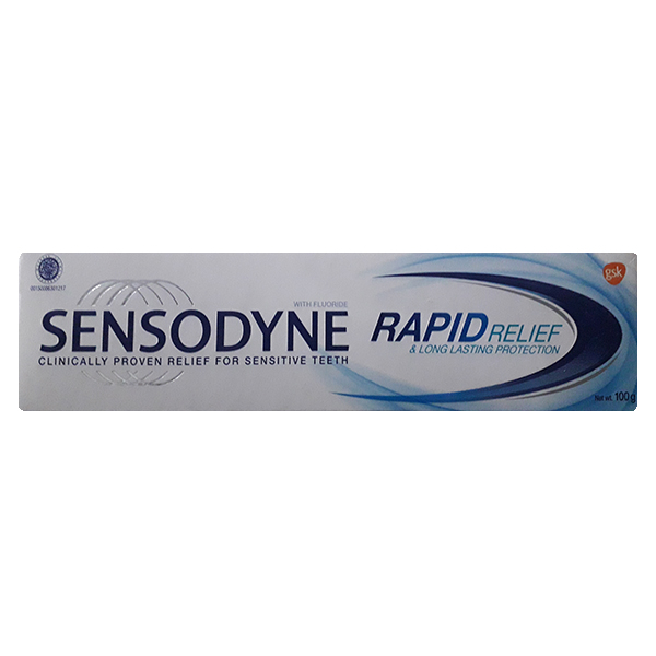 sensodyne rapid relief 100g