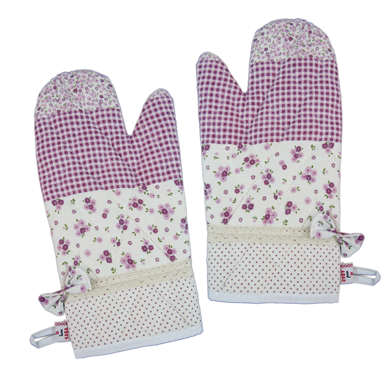 دستکش فر صبا کد 50 بسته 2 عددی