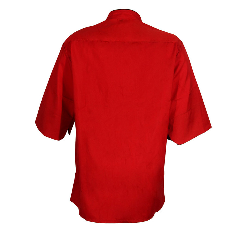 روپوش آشپزی مدل شف کد 0502 رنگ قرمز