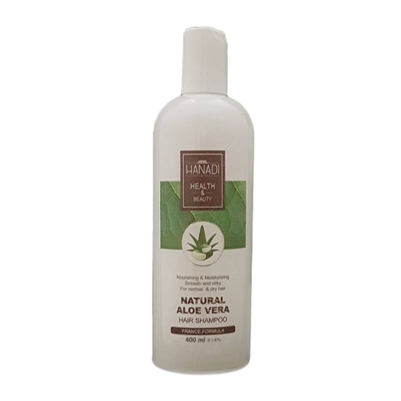 شامپو مو هانادی مدل Natural Aloe Vera حجم 400 میلی لیتر