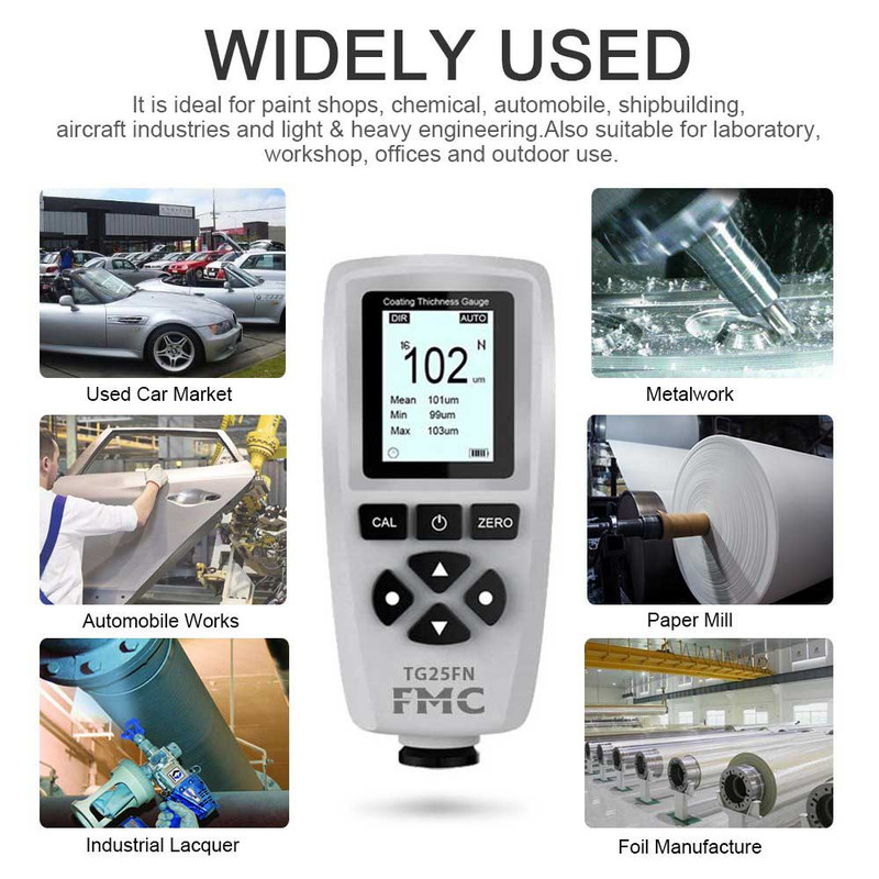 ضخامت سنج رنگ اف ام سی مدل TG25FN