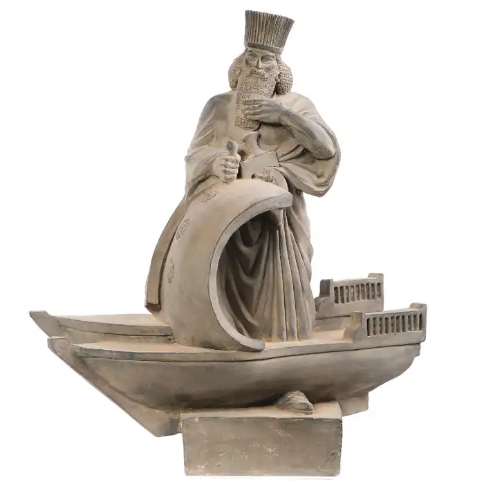 مجسمه تندیس و پیکره شهریار مدل داریوش بزرگ کد M310