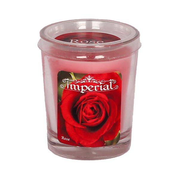 شمع لیوانی ایمپریال مدل Rose شمع لیوانی ایمپریال مدل Rose