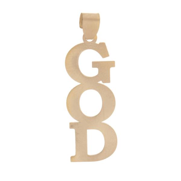 آویز گردنبند زنانه مدل GOD کد A12