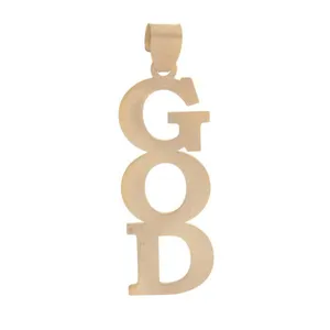 آویز گردنبند زنانه مدل GOD کد A12