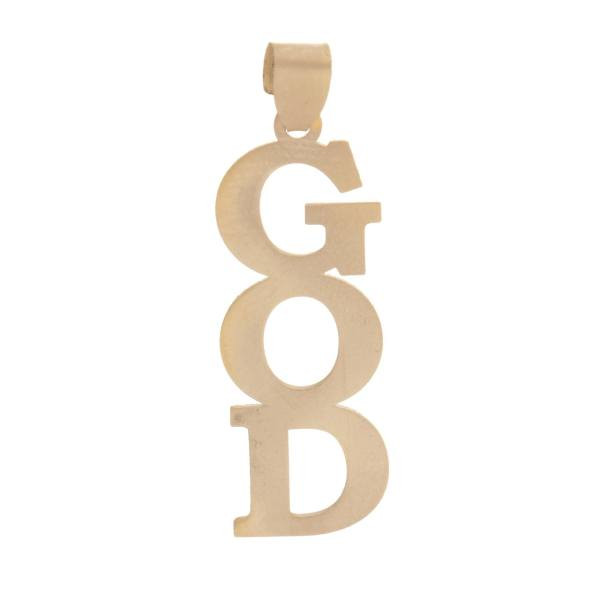 آویز گردنبند زنانه مدل GOD کد A12