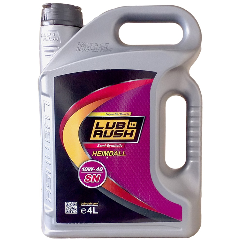 روغن موتور خودرو لوبراش مدل LR SN 5W-40 حجم 4000 میلی لیتر