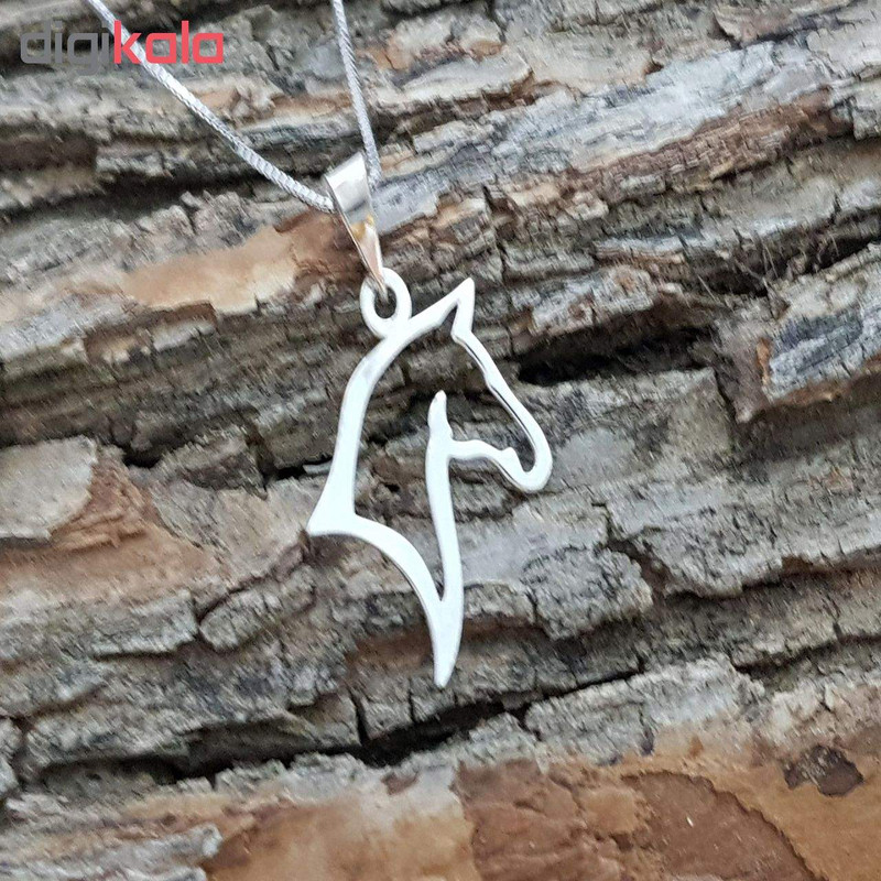گردنبند زنانه طرح اسب کد a31 گردنبند زنانه طرح اسب کد a31