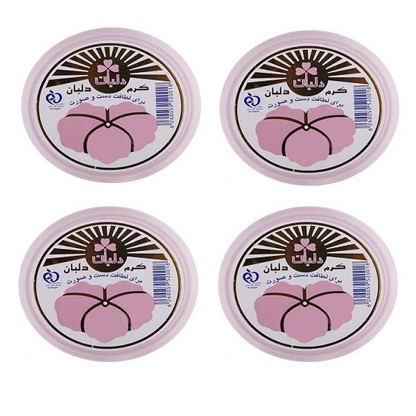کرم مرطوب کننده دلبان مدل HRZ حجم 180 میلی لیتر مجموعه 4 عددی کرم مرطوب کننده دلبان مدل HRZ حجم 180 میلی لیتر مجموعه 4 عددی