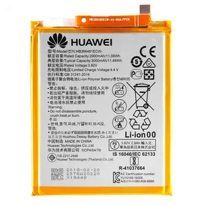 باتری موبایل مدل hb366481 ظرفیت 2900 میلی آمپر ساعت مناسب برای گوشی موبایل آنر 8