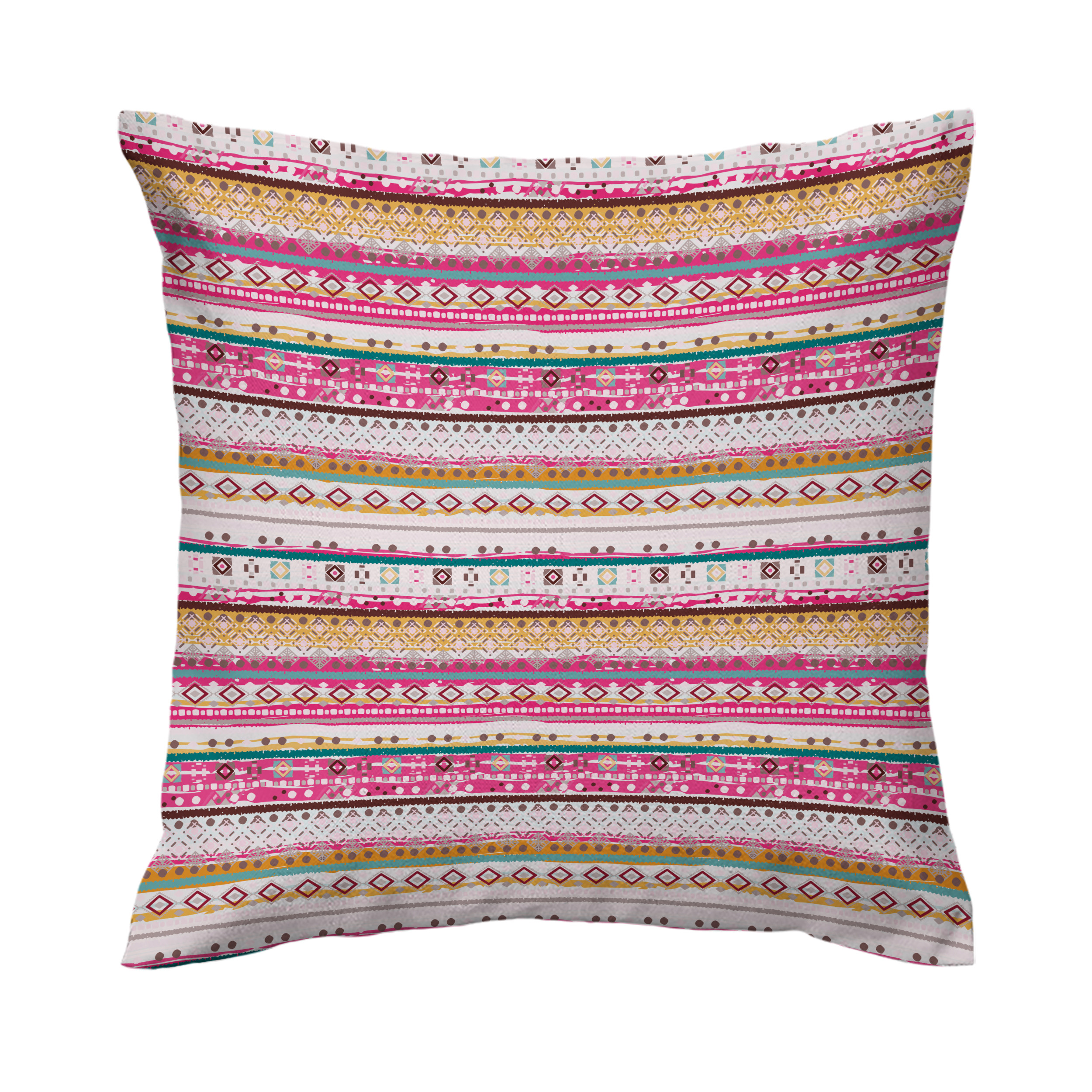 کاور کوسن طرح راه راه هندسی کد 346 کاور کوسن طرح راه راه هندسی کد 346