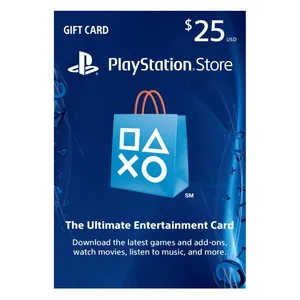 گیفت کارت ۲۵ دلاری پلی استیشن مدل PSN0025