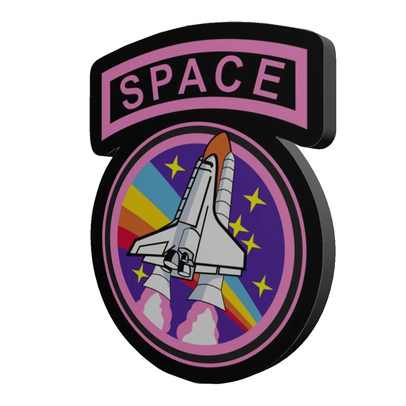 استیکر تزئینی موبایل طرح Nasa کد 639