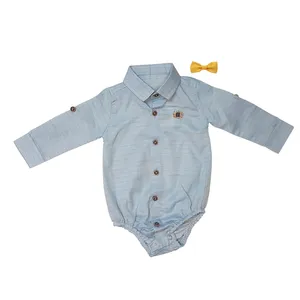 ست بادی و پاپیون نوزادی پسرانه کد 01088