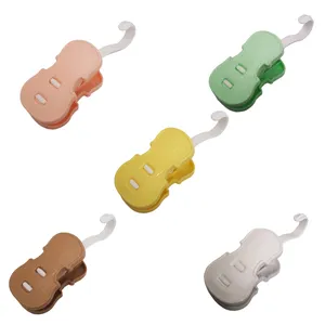  گیره لباس طرح ویولن مدل Mhr-366 بسته 5 عددی