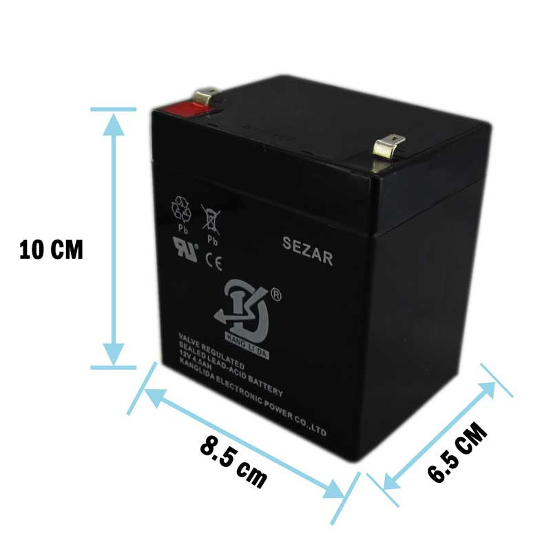 باتری سیلد اسید 12 ولت سزار مدل Kang