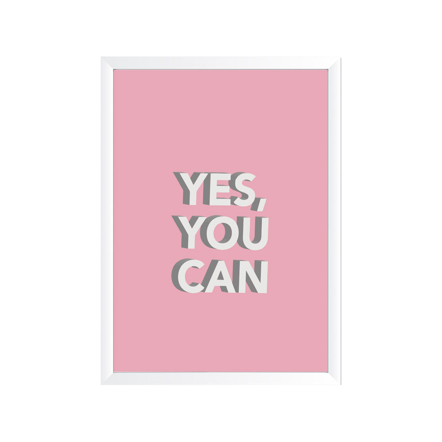 تابلو وینا مدل Yes You Can