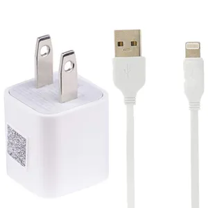 شارژر دیواری مدل EP-TA20EWM به همراه کابل تبدیل لایتنینگ