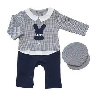  ست کلاه و سرهمی نوزاد پولونیکس طرح ربیت کد 30-11901