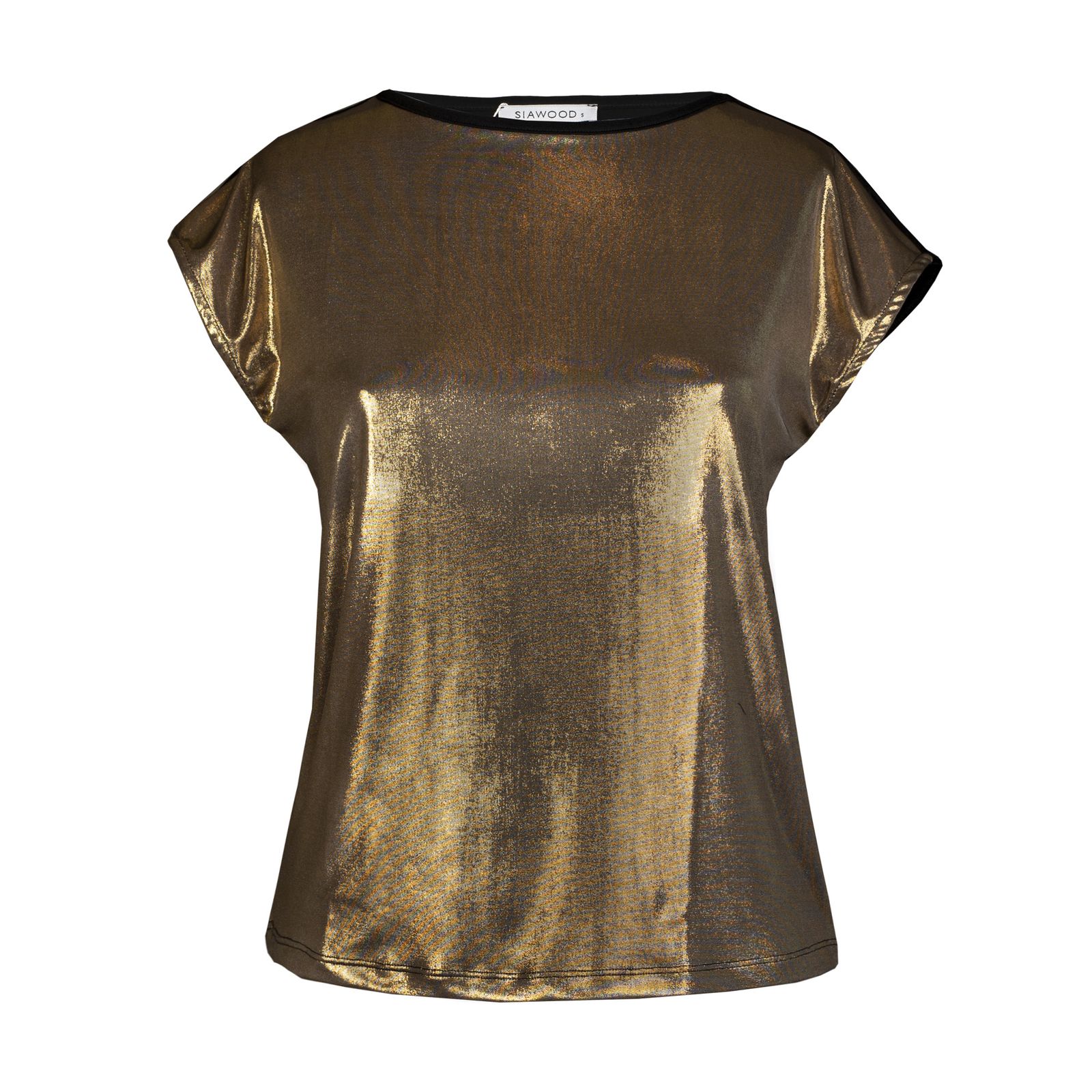 تی شرت زنانه سیاوود کد 7110413 رنگ طلایی -  - 1