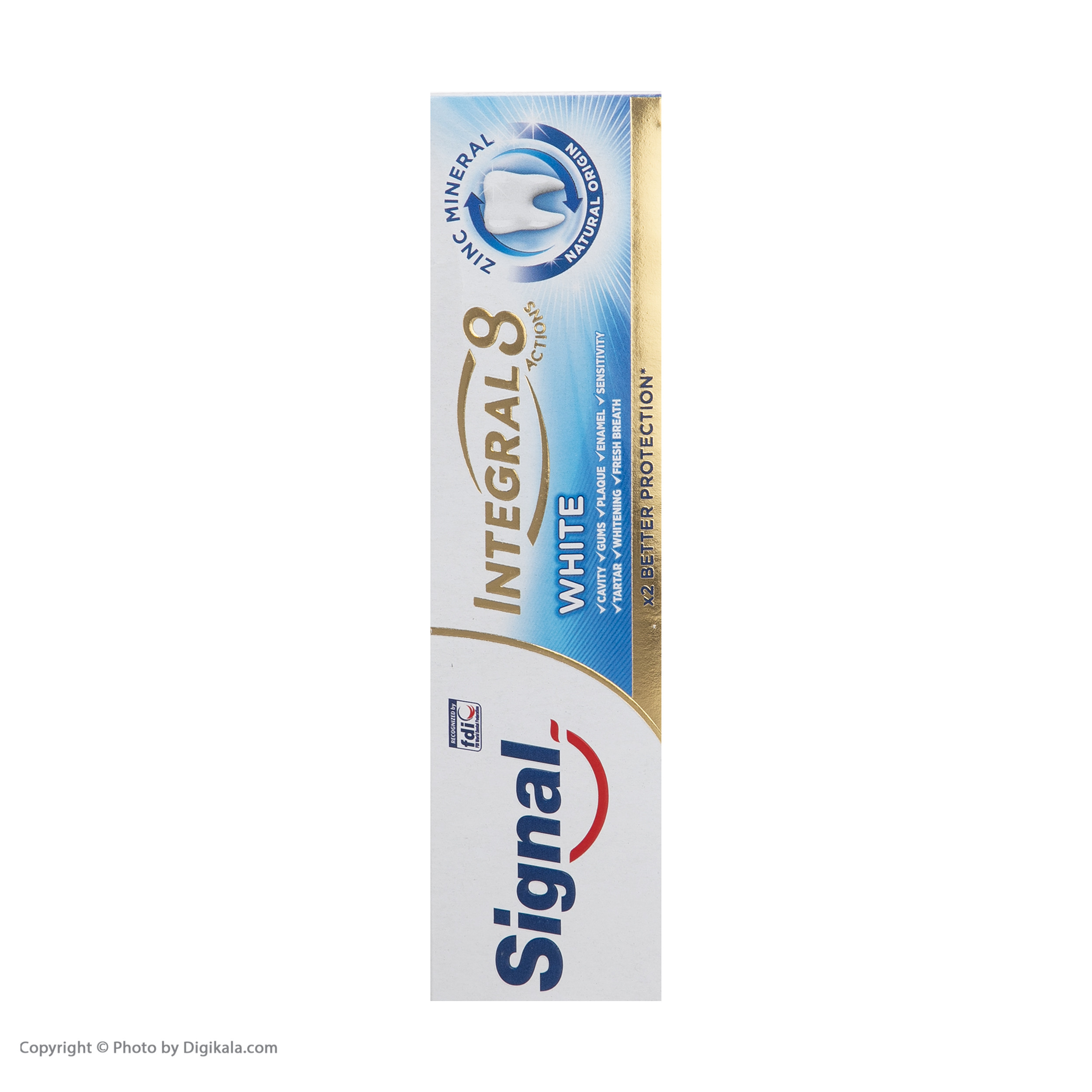 خمیر دندان چند منظوره سیگنال مدل White حجم 75 میلی لیتر