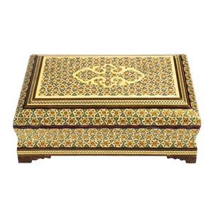 جعبه جواهرات خاتم کاری کد 1422