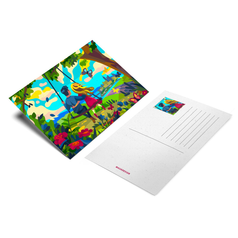 کارت پستال ماسا دیزاین طرح عشق کد postv255