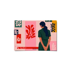  کارت پستال ماسا دیزاین طرح دختر کد postv256