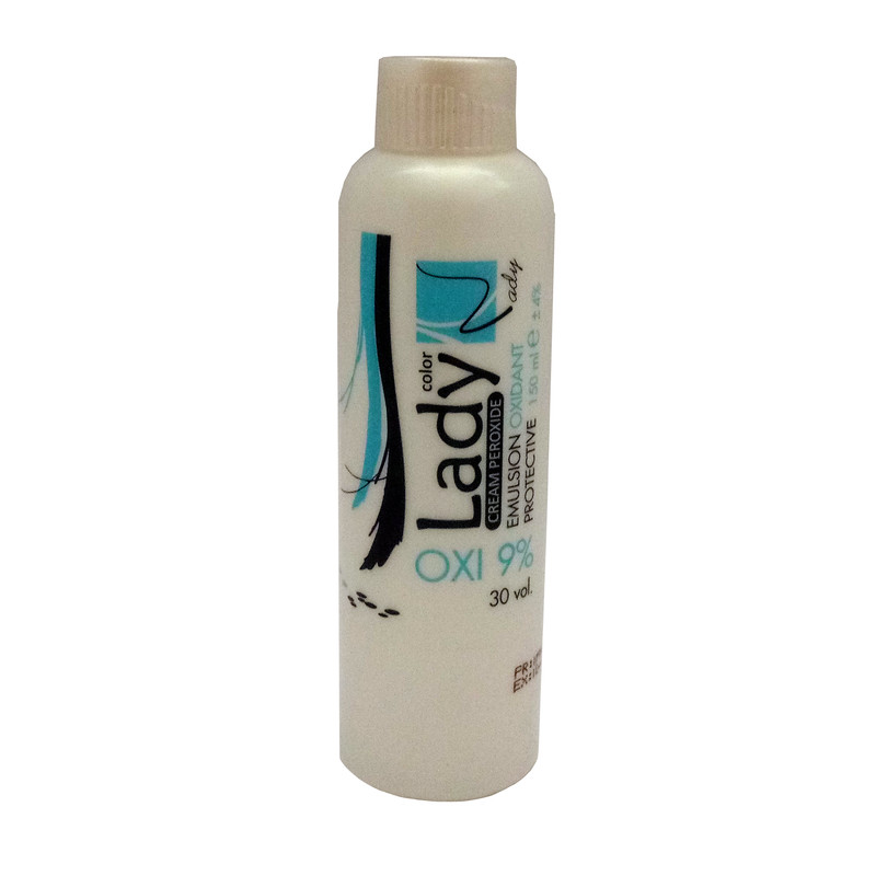 اکسیدان لیدی کالر مدل cream peroxide  نه درصدی حجم 150 میلی لیتر
