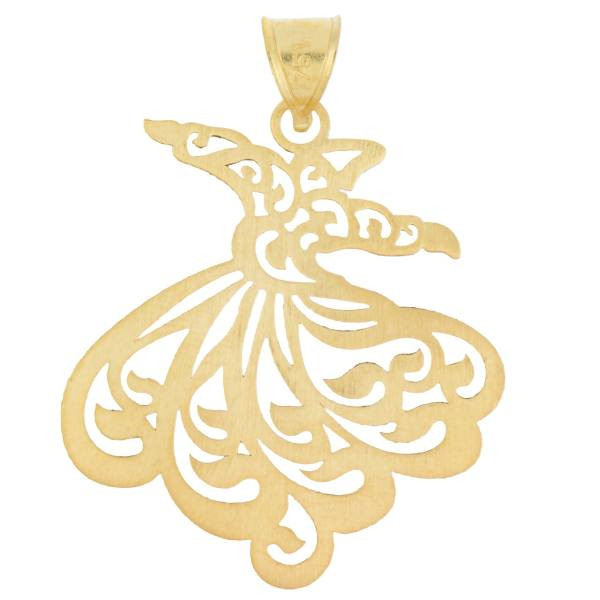 آویز گردنبند زنانه طرح رقص سما کد A105