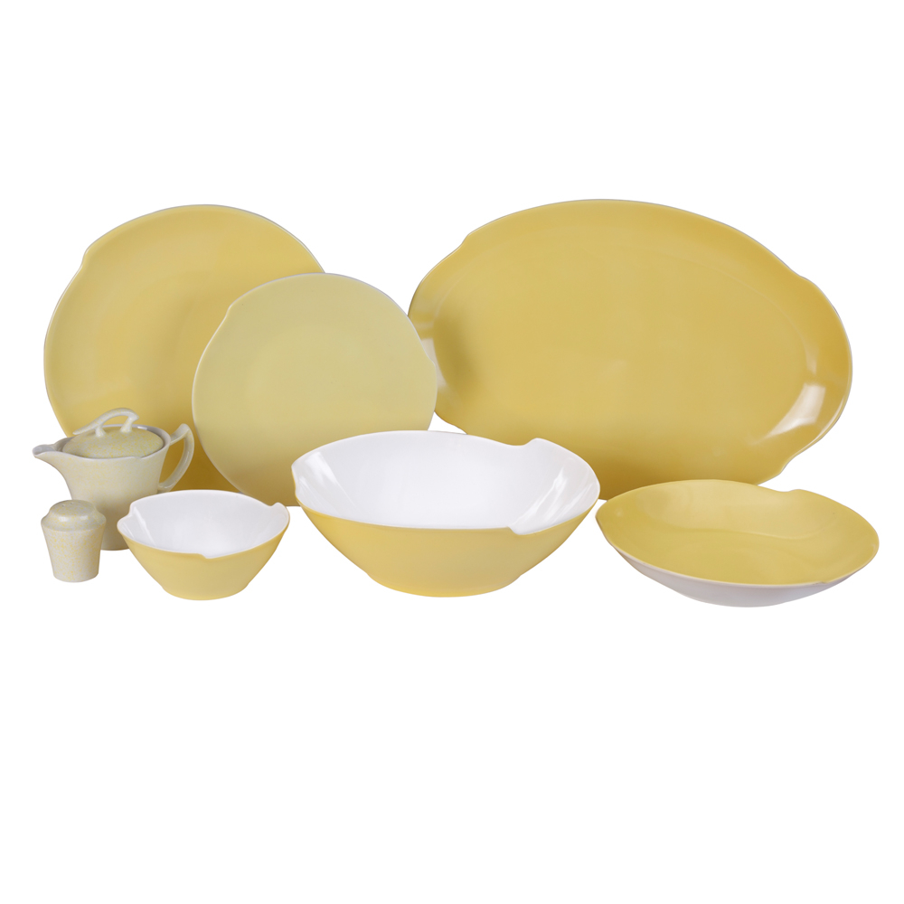 سرویس غذاخوری 30 پارچه تقدیس مدل فلاورهوم لوئیز