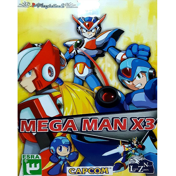 بازی MEGA MAN X3 مخصوص PS2 بازی MEGA MAN X3 مخصوص PS2