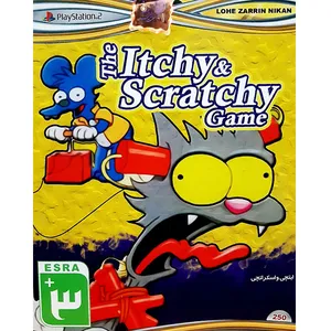 بازی THE ITCHY & SCRATCHY مخصوص PS2 
