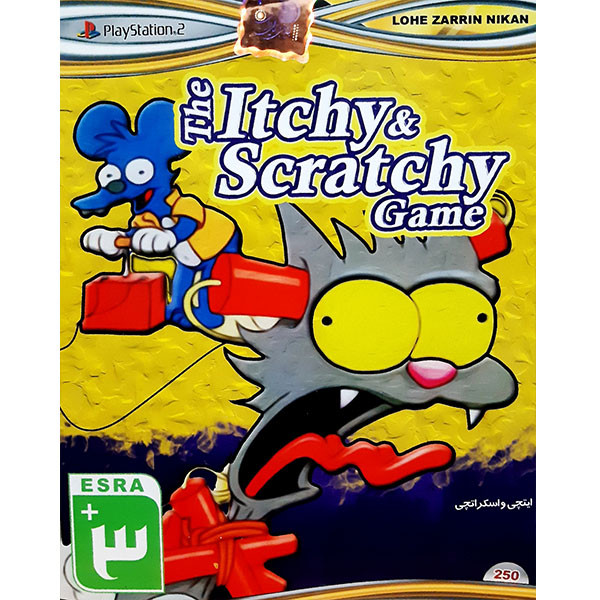 بازی THE ITCHY & SCRATCHY مخصوص PS2