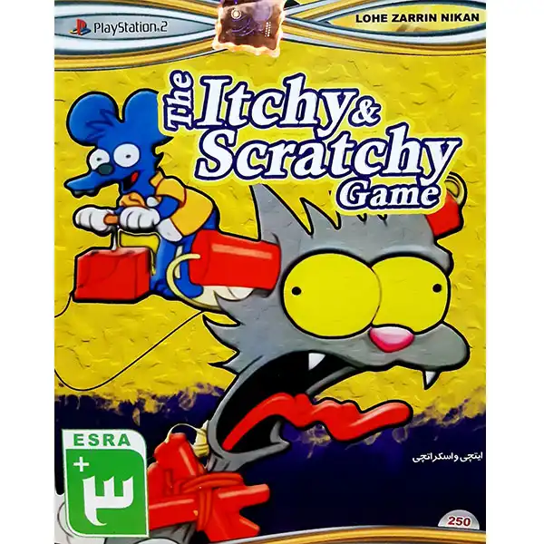بازی THE ITCHY & SCRATCHY مخصوص PS2