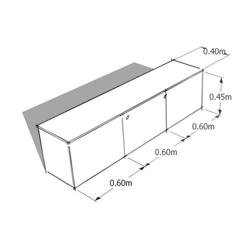 میز تلویزیون مدل aabb-TVS-01