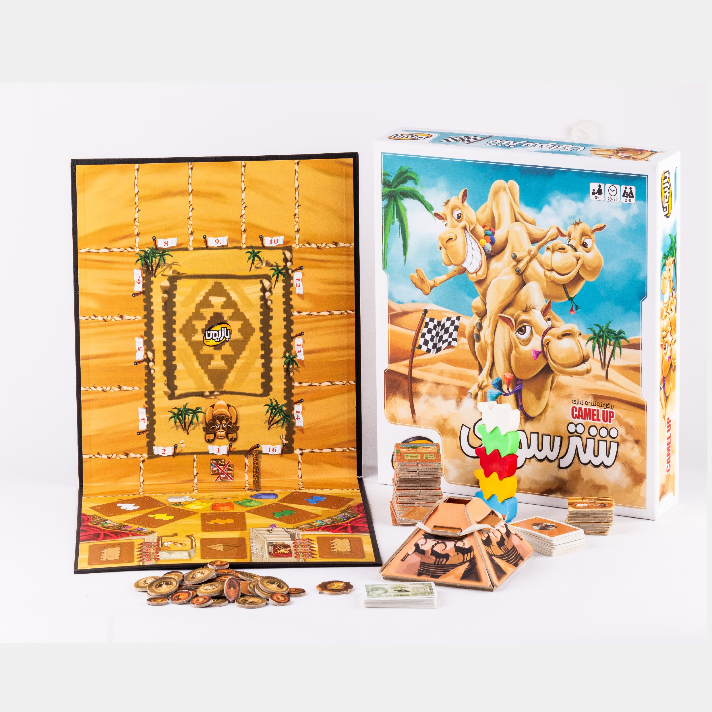 بازی فکری بازیمن مدل شترسواری