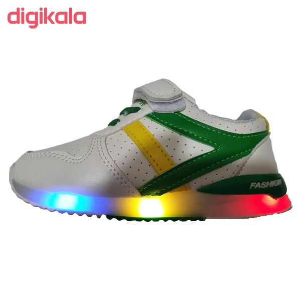 کفش مخصوص پیاده روی چراغدار بچگانه کد 00073