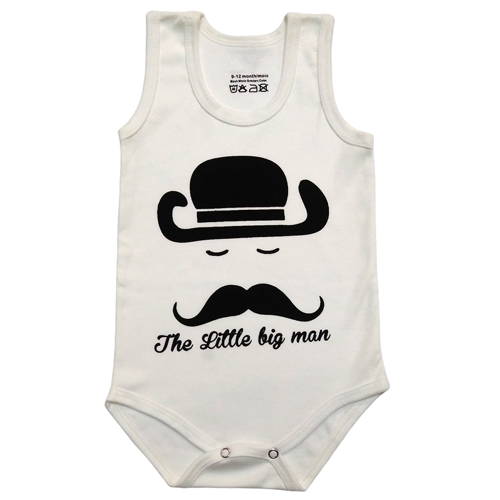 بادی نوزادی پسرانه طرح Little Big Man کد M234