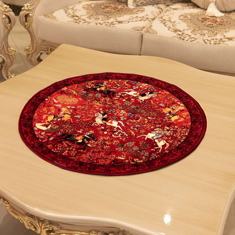 رومیزی طرح شکارگاه کد KN-CShek65