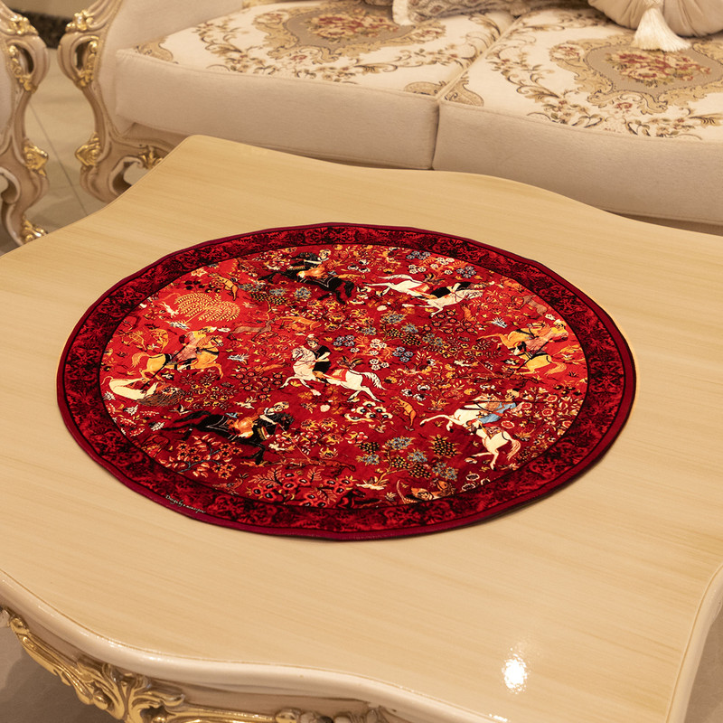 رومیزی طرح شکارگاه کد KN-CShek65