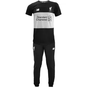 ست تیشرت و شلوار ورزشی مردانه طرح لیورپول کد 9901301s رنگ مشکی