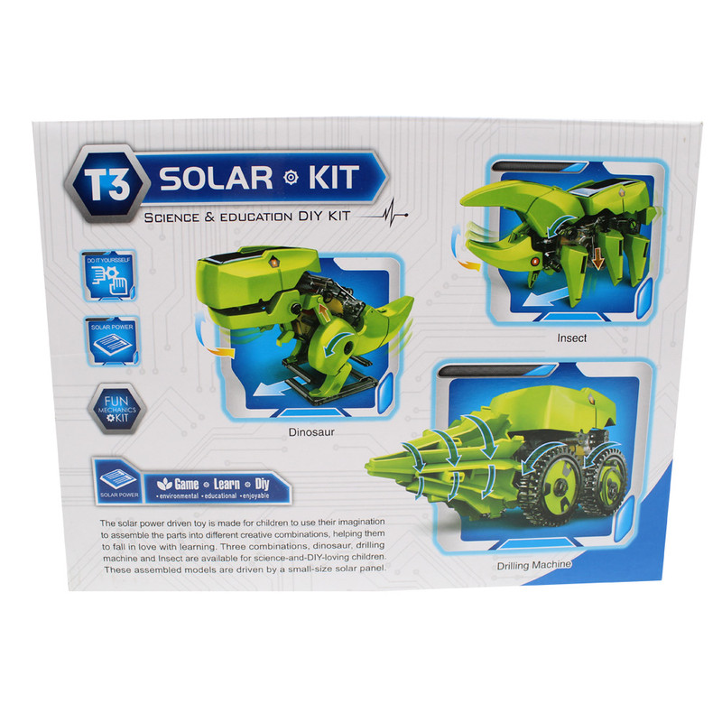 کیت آموزشی کیوت سان لایت مدل ربات خورشیدی T3