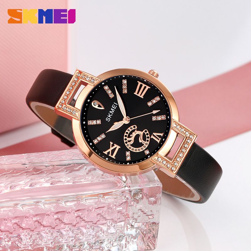 ساعت مچی عقربه ای زنانه اسکمی مدل 1977 BK - - 5