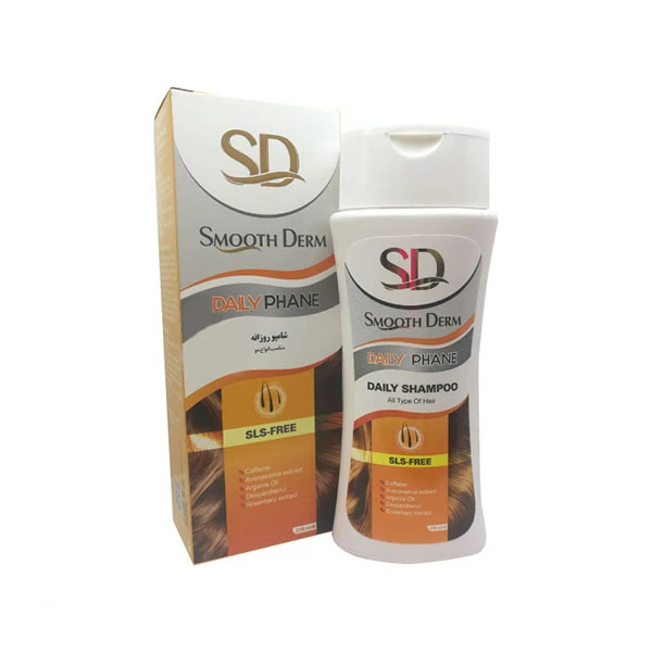 شامپو مو اسموت درم مدل Daily Phane حجم 210 میلی لیتر