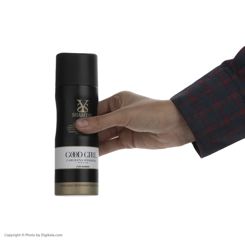 اسپری خوش بو کننده بدن زنانه شمیاس مدل Good Girl حجم 200 میلی لیتر