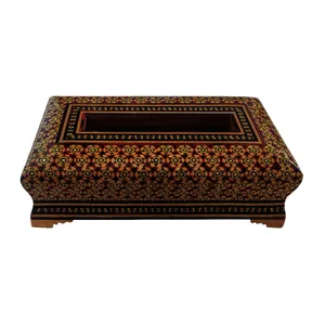جعبه دستمال کاغذی خاتم کاری مدل 745528