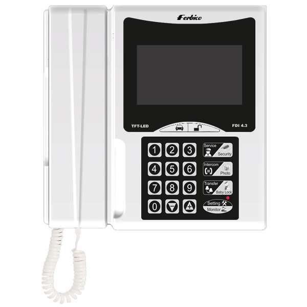 درب بازکن تصویری دیجیتال فربیکو مدل 210-dw